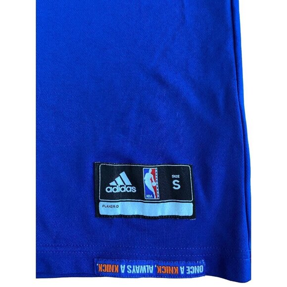 Adidas NBA Kristaps Porzingis New York Knicks  Jersey S Blue - Picture 3 of 6